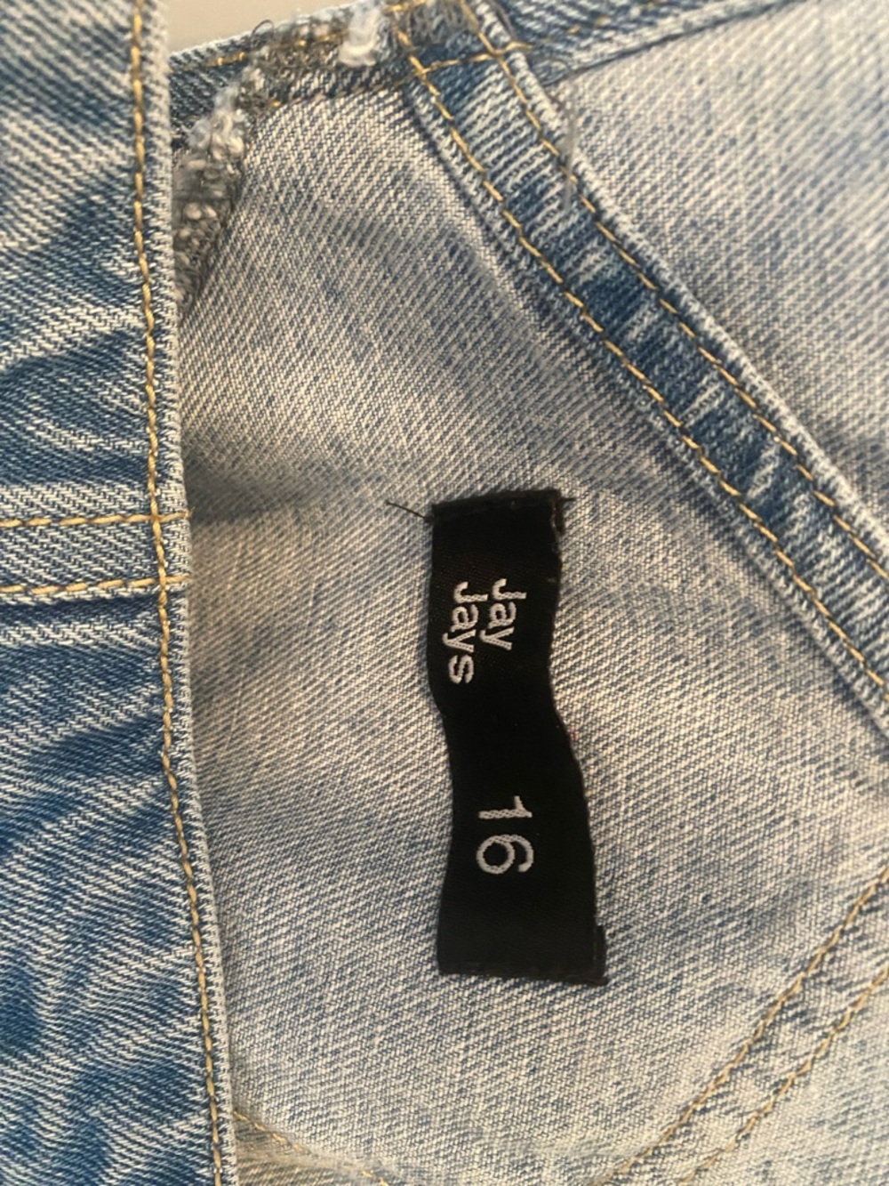 Jay Jays Light Wash Denim Overall Jumper Dress - Picture 3 of 4